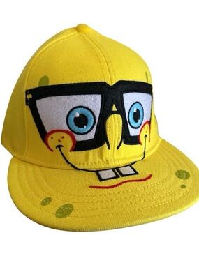 SpongeBob SquarePants Freakbob Fitted Cap Yellow Men’s & Women’s Hat